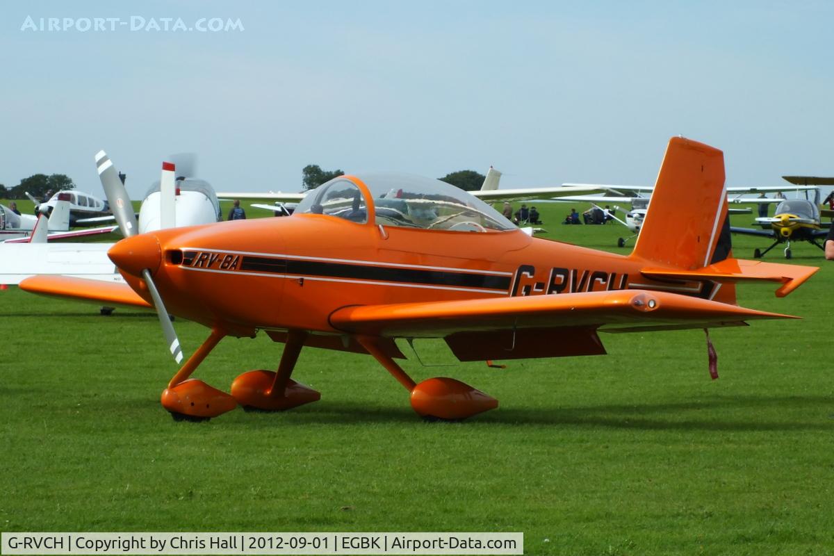 G-RVCH, 2009 Vans RV-8A C/N PFA 303-14116, at the LAA Rally 2012, Sywell