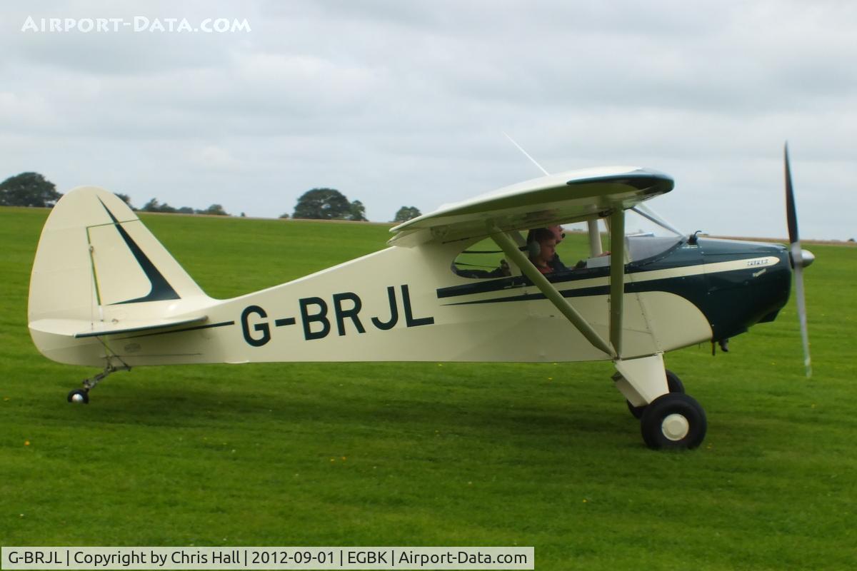 G-BRJL, 1948 Piper PA-15 Vagabond Vagabond C/N 15-157, at the LAA Rally 2012, Sywell