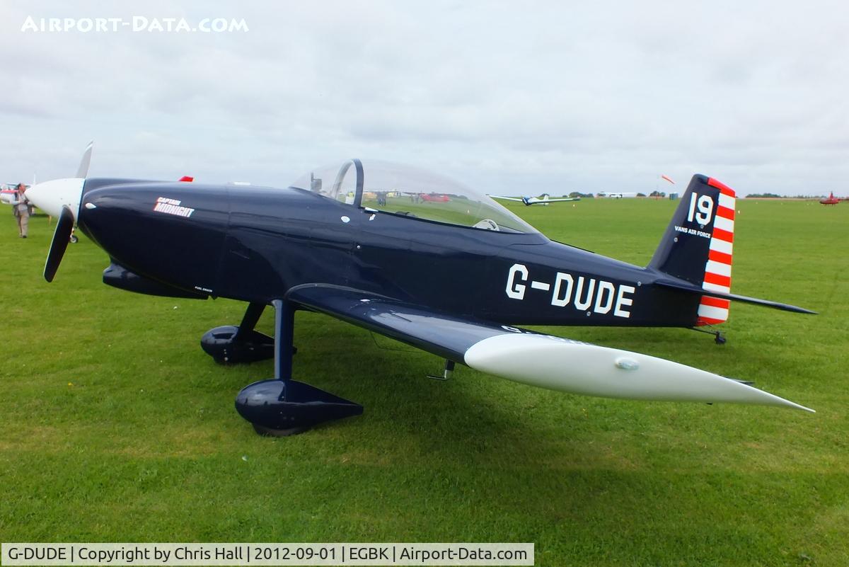 G-DUDE, 2004 Vans RV-8 C/N PFA 303-13246, at the LAA Rally 2012, Sywell