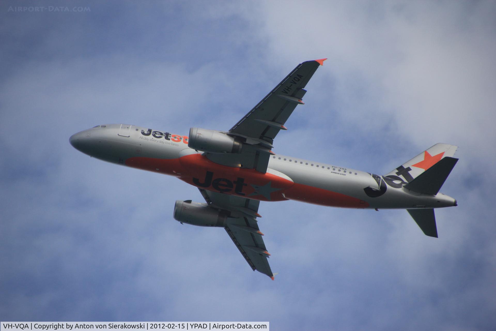 VH-VQA, 2009 Airbus A320-232 C/N 3783, VH-VOA @ YPAD