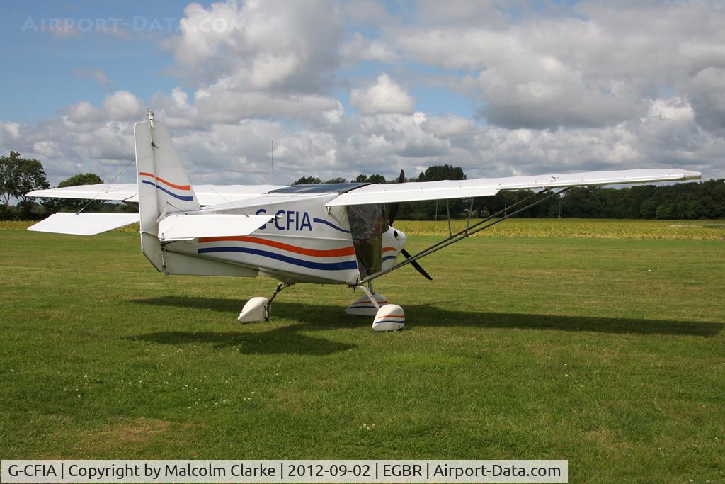 G-CFIA, 2008 Skyranger Swift 912S(1) C/N BMAA/HB/561, Skyranger Swift 912S(1) at The Real Aeroplane Club's Wings & Wheels weekend, Breighton Airfield, September 2012