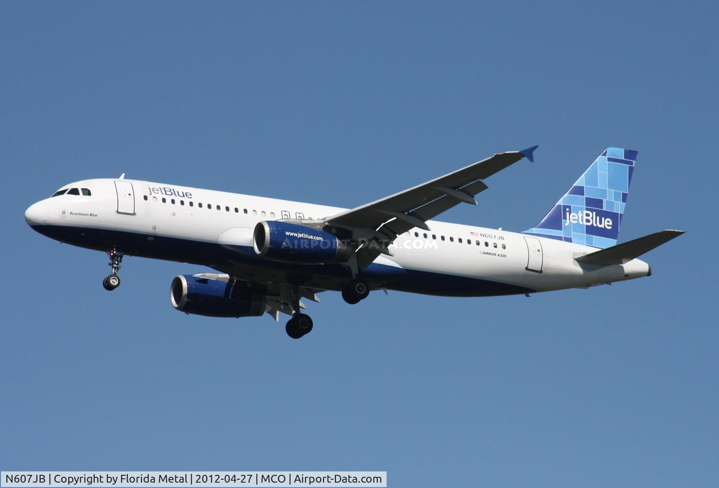 N607JB, 2005 Airbus A320-232 C/N 2386, Jet Blue A320