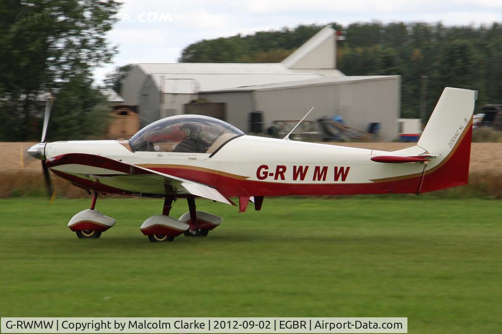 G-RWMW, 2006 Zenair CH-601XL C/N PFA 162B-14231, Zenair CH 601XL at The Real Aeroplane Club's Wings & Wheels weekend, Breighton Airfield, September 2012.
