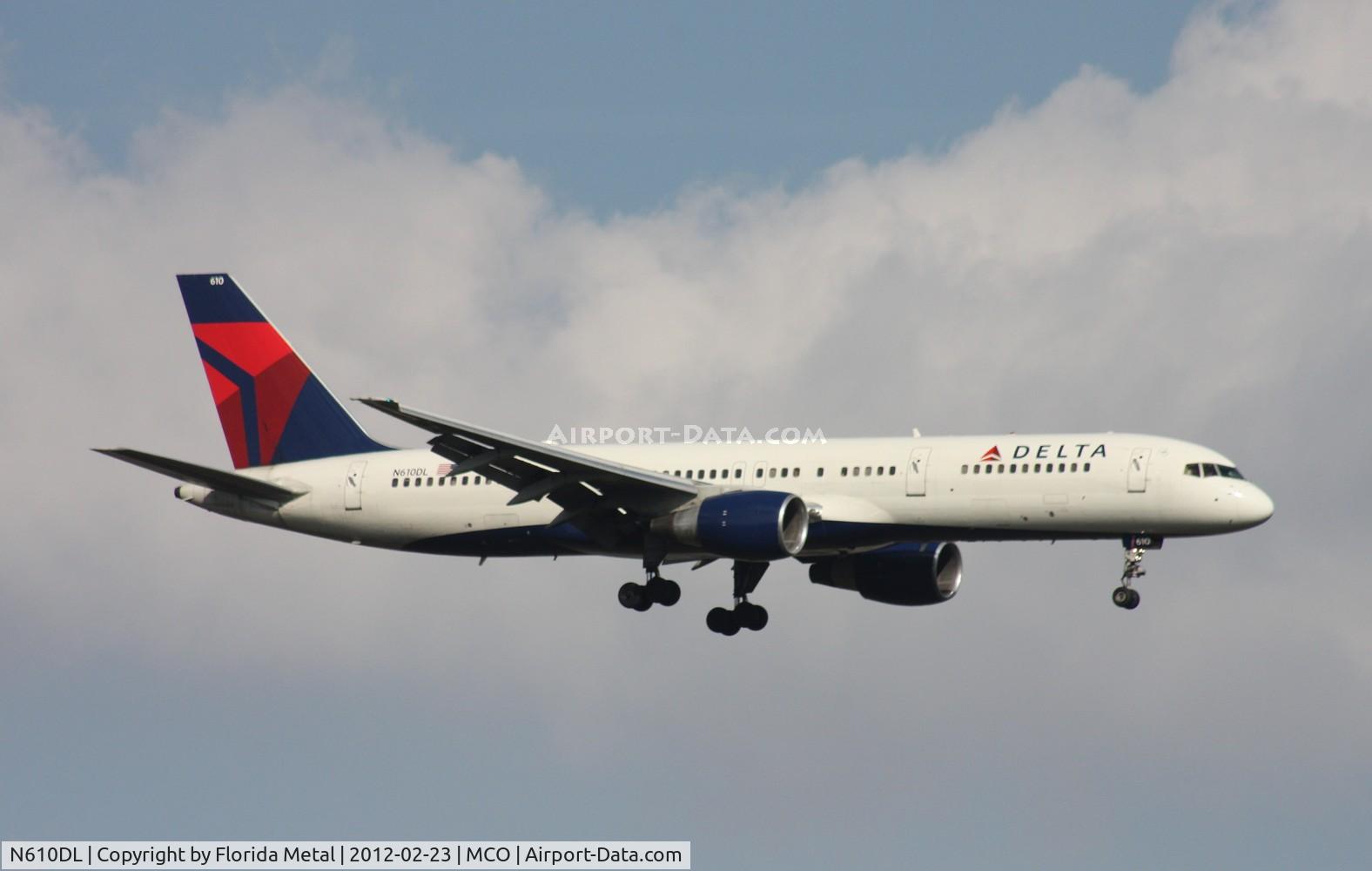 N610DL, 1985 Boeing 757-232 C/N 22817, Delta 757-200
