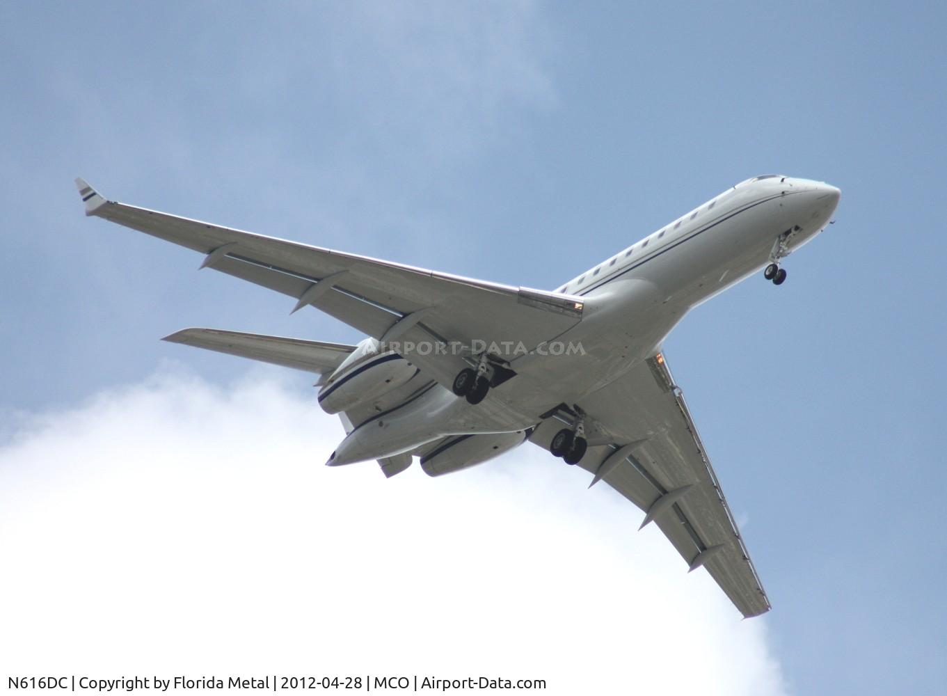 N616DC, 2008 Bombardier BD-700-1A10 Global Express XRS C/N 9296, Global Express