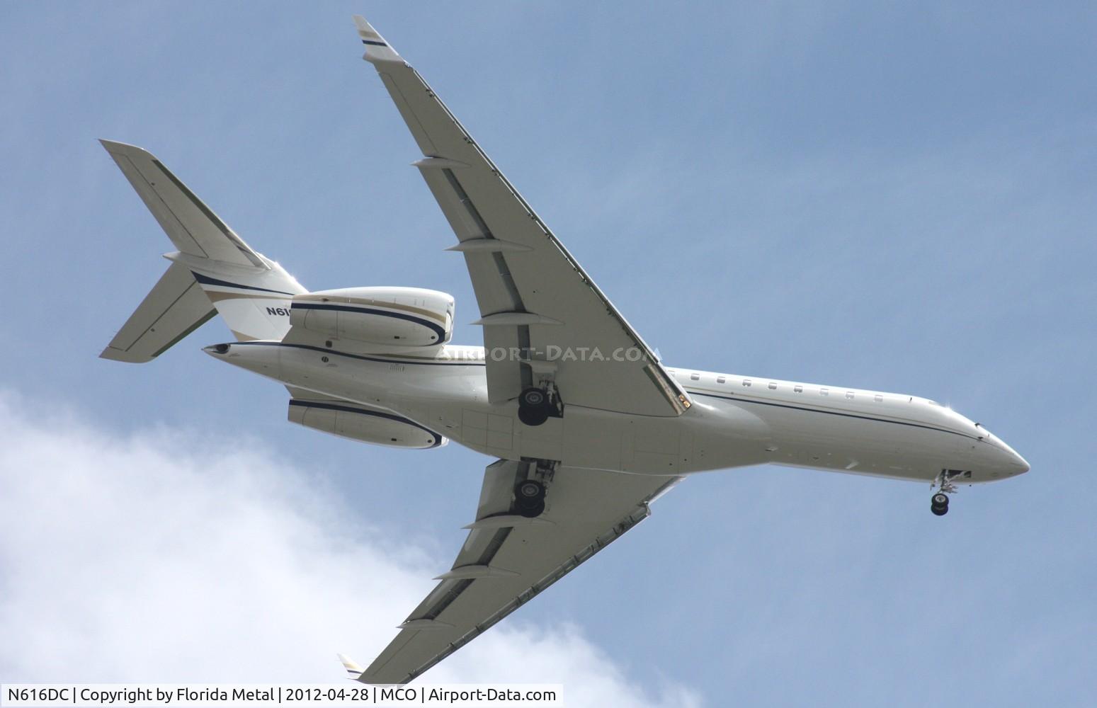 N616DC, 2008 Bombardier BD-700-1A10 Global Express XRS C/N 9296, Global Express