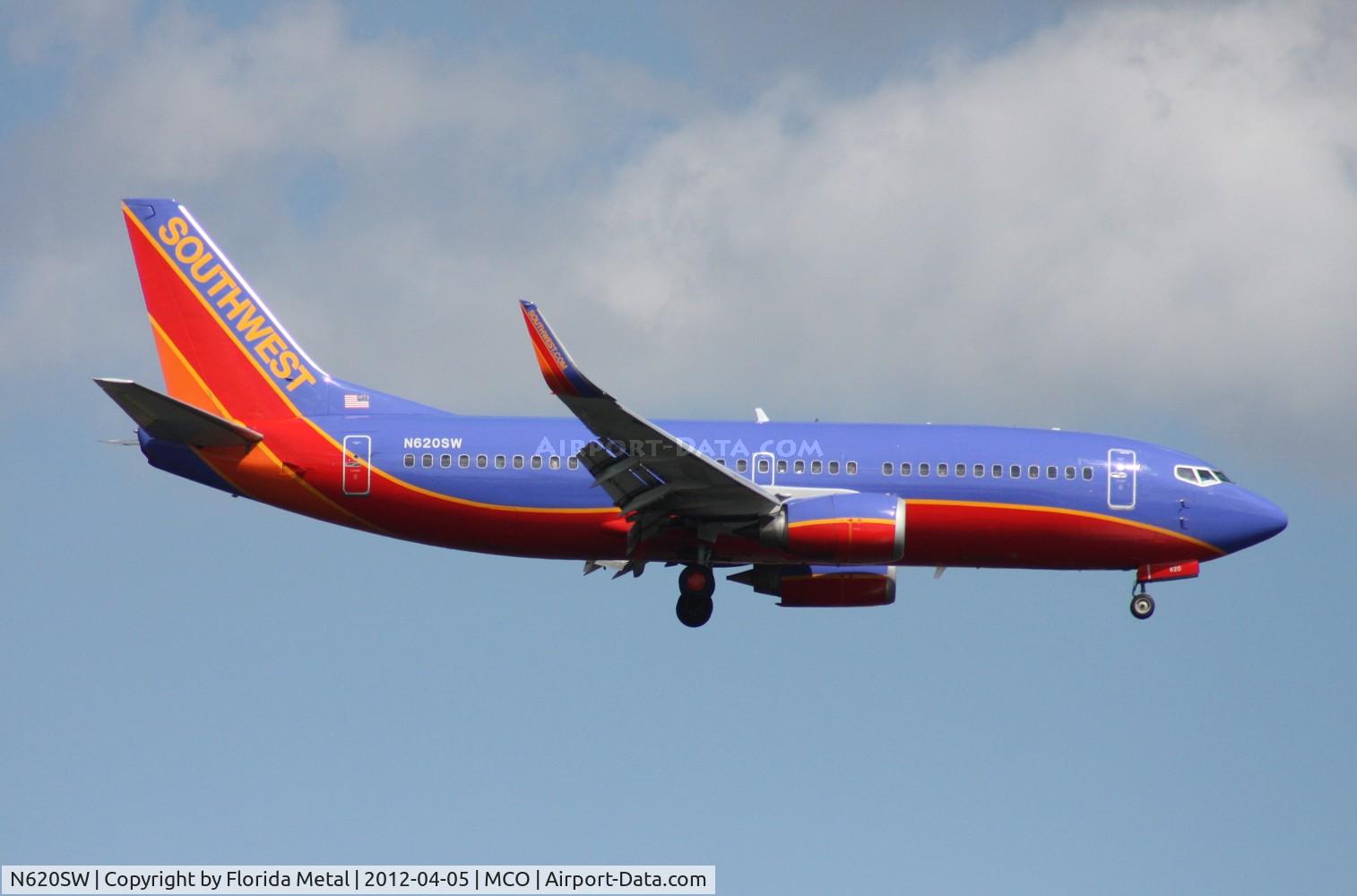 N620SW, 1996 Boeing 737-3H4 C/N 28036, Southwest 737-300