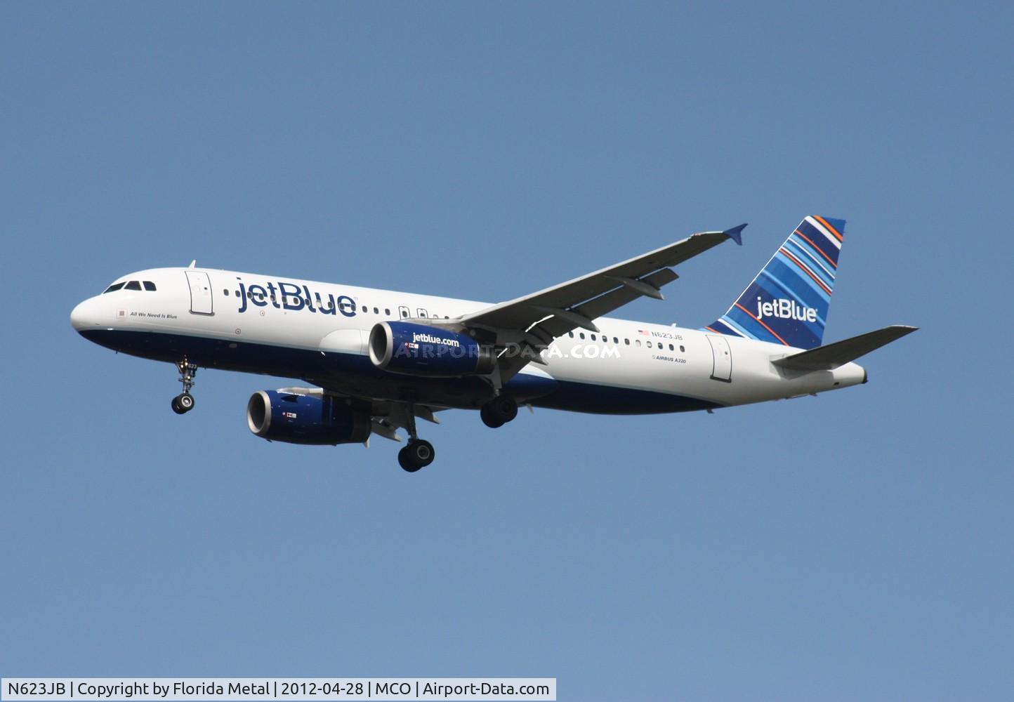 N623JB, 2005 Airbus A320-232 C/N 2504, Jet Blue A320