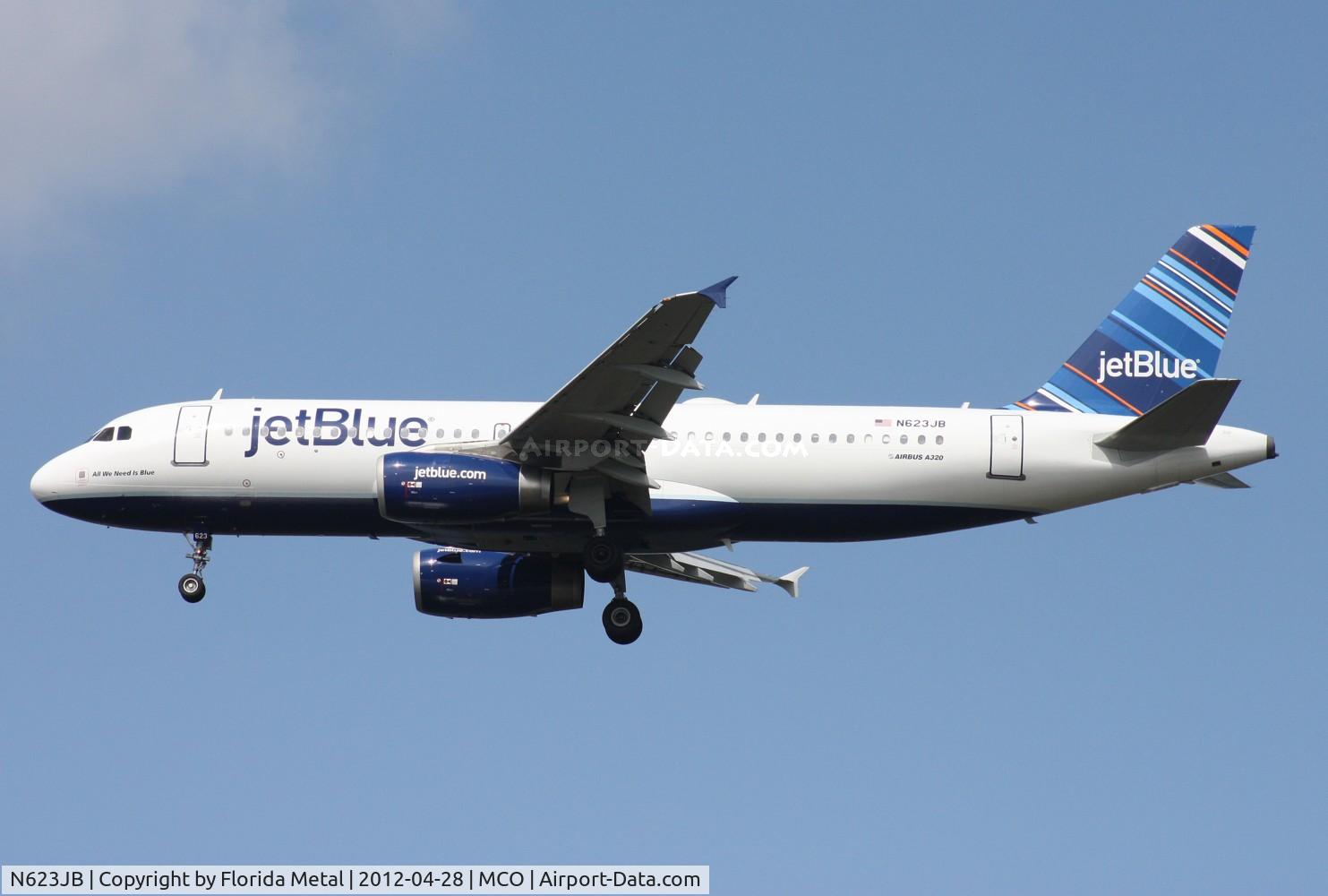N623JB, 2005 Airbus A320-232 C/N 2504, Jet Blue A320