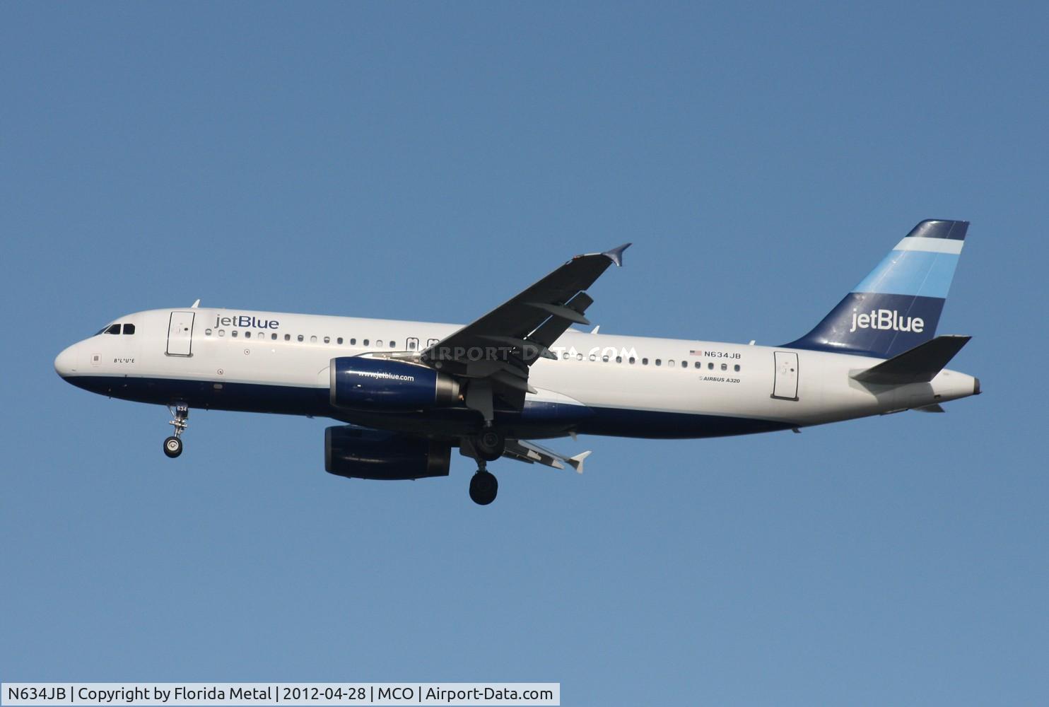 N634JB, 2006 Airbus A320-232 C/N 2710, Jet Blue A320
