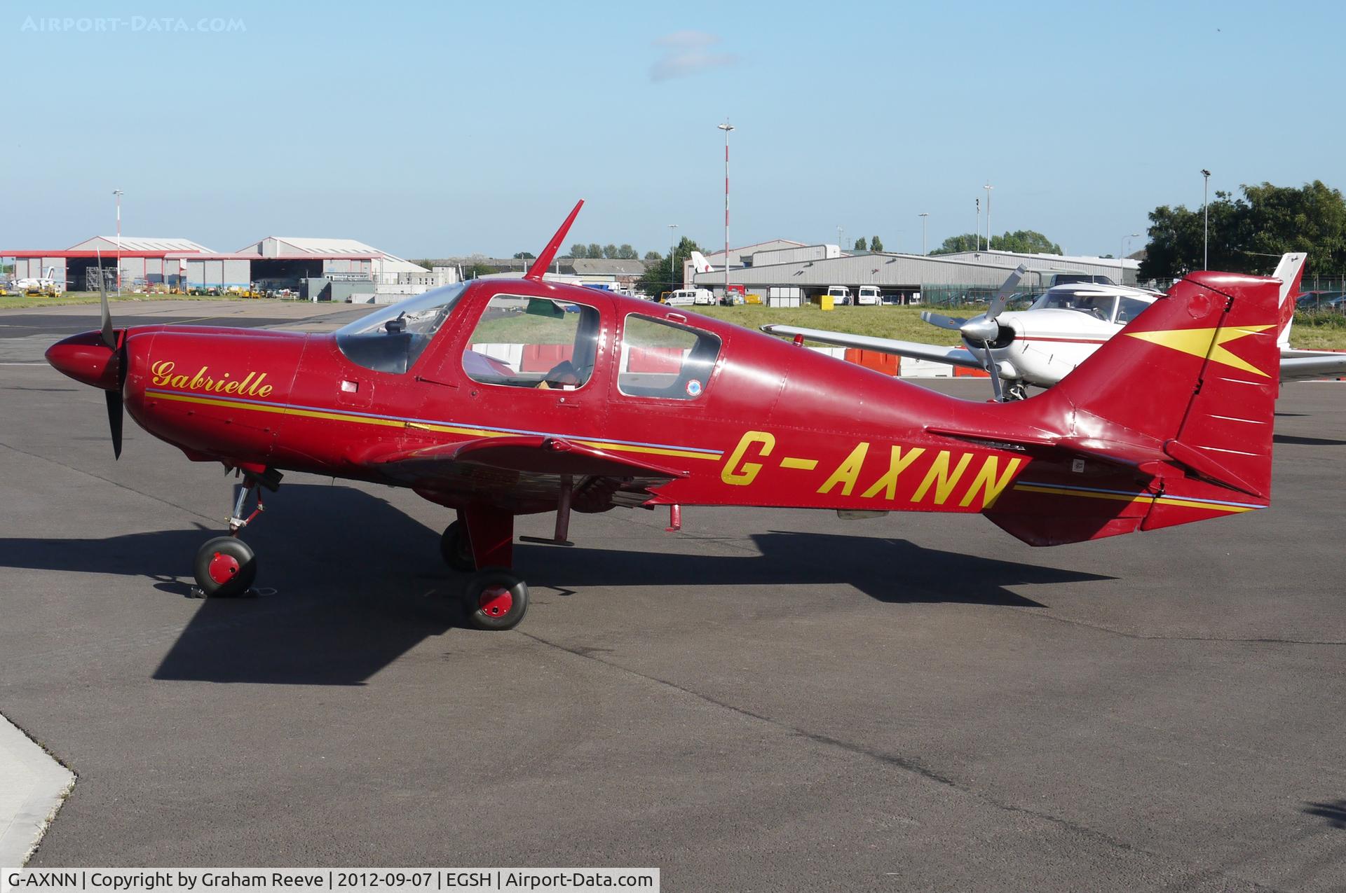 G-AXNN, 1969 Beagle B-121 Pup Series 2 (Pup 150) C/N B121-104, Parked at Norwich.