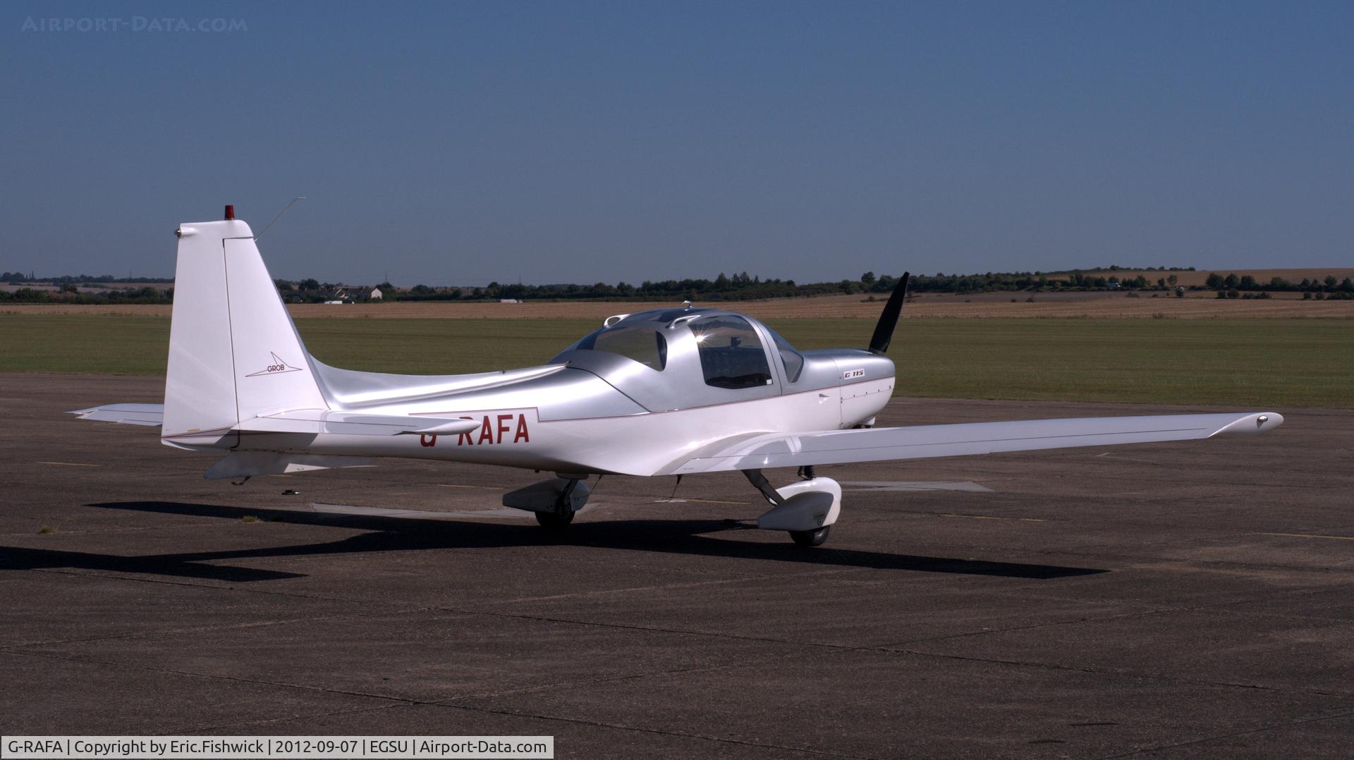 G-RAFA, 1989 Grob G-115 C/N 8081, 2. G-RAFA at Duxford Airfield.