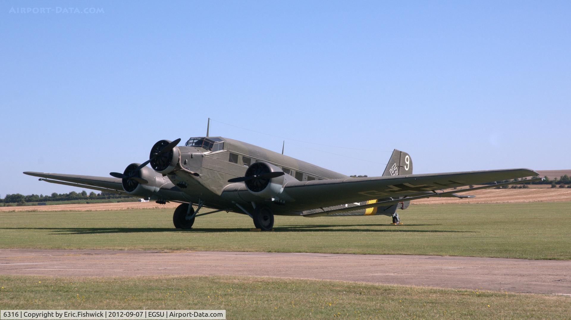 6316, Junkers (AAC) AAC-1 Toucan (Ju-52) C/N 255, 3. 6316 at The Imperial War Museum, Duxford.