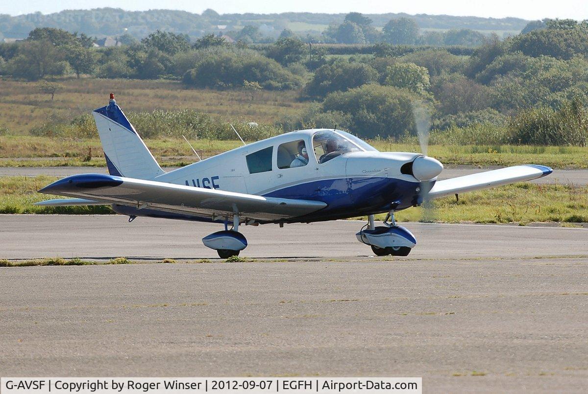 G-AVSF, 1967 Piper PA-28-180 Cherokee C/N 28-4197, Visiting Cherokee.
