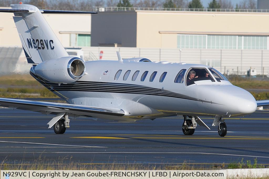 N929VC, 2007 Cessna 525A CitationJet CJ2+ C/N 525A0353, parking LIMA