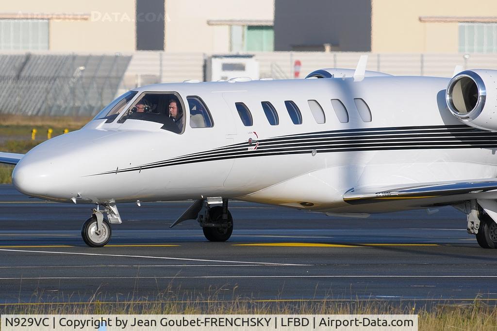 N929VC, 2007 Cessna 525A CitationJet CJ2+ C/N 525A0353, parking LIMA