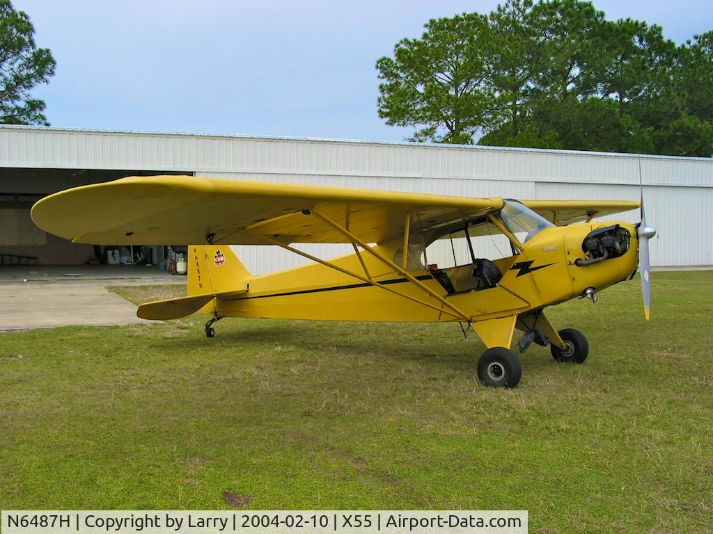 N6487H, 1946 Piper J3C-65 Cub C/N 19668, Preston Aviation
Mid Florida Air Service Airport
Eustis FL