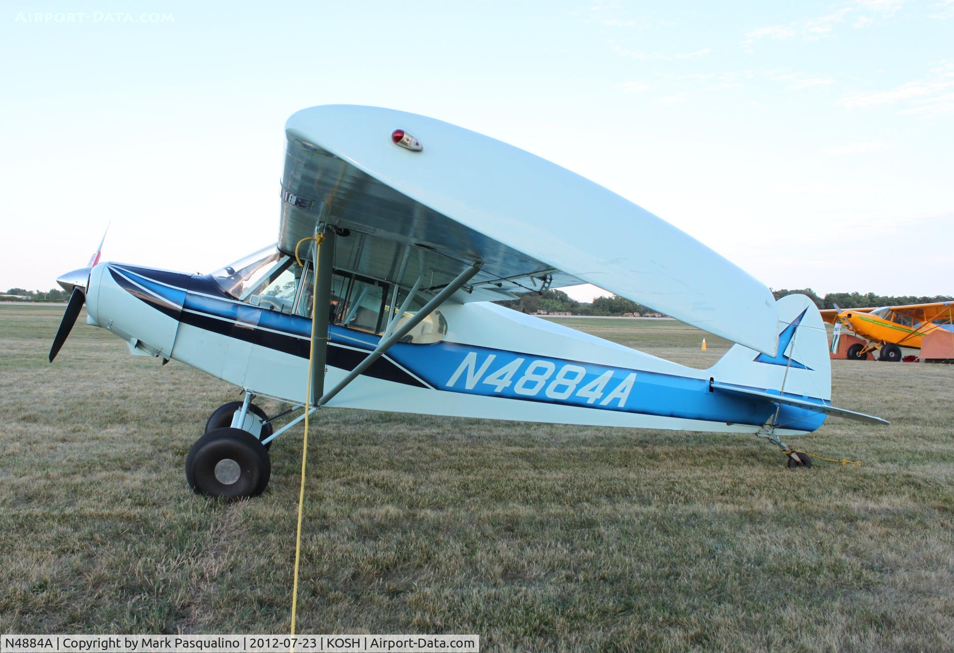 N4884A, 1956 Piper PA-18A Super Cub C/N 18-4985, Piper PA-18A