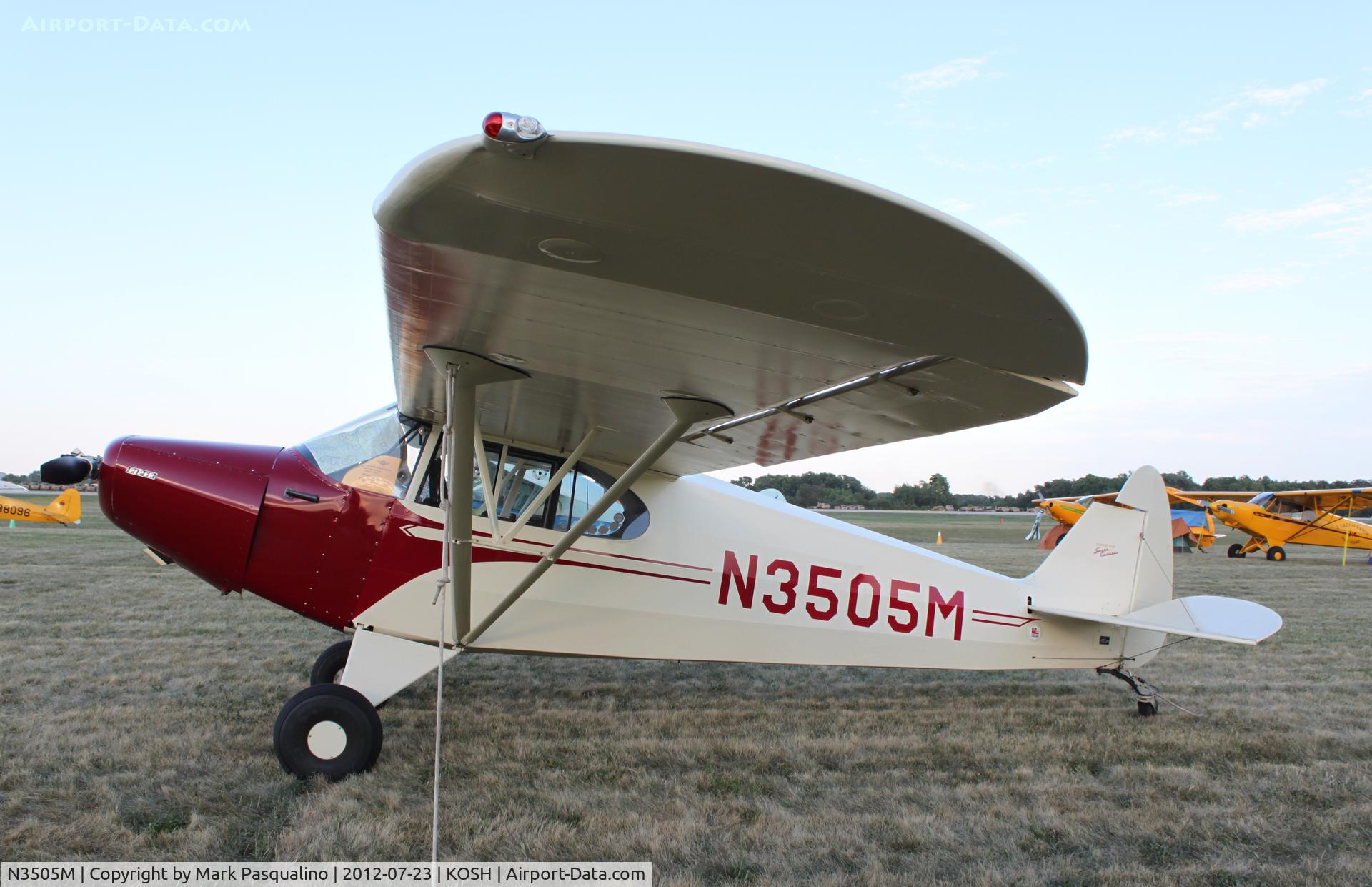 N3505M, 1947 Piper PA-12 Super Cruiser C/N 12-2353, Piper PA-12