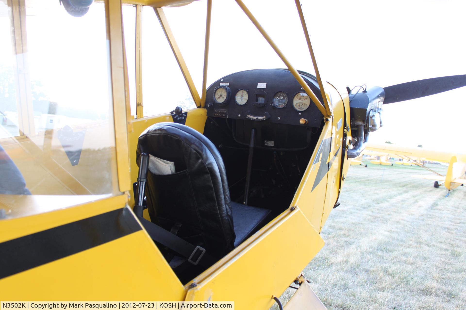 N3502K, 1946 Piper J3C-65 Cub C/N 22192, Piper J3C-65