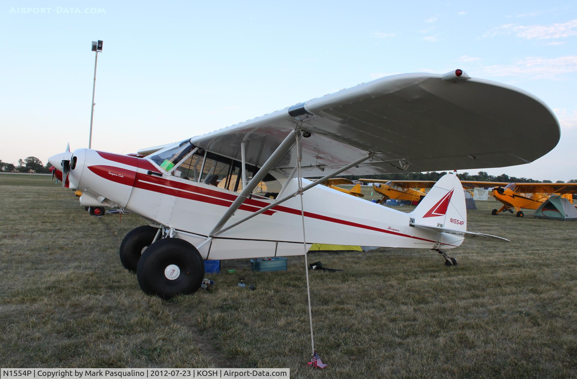 N1554P, 1954 Piper PA-18-135 Super Cub C/N 18-3709, Piper PA-18-135