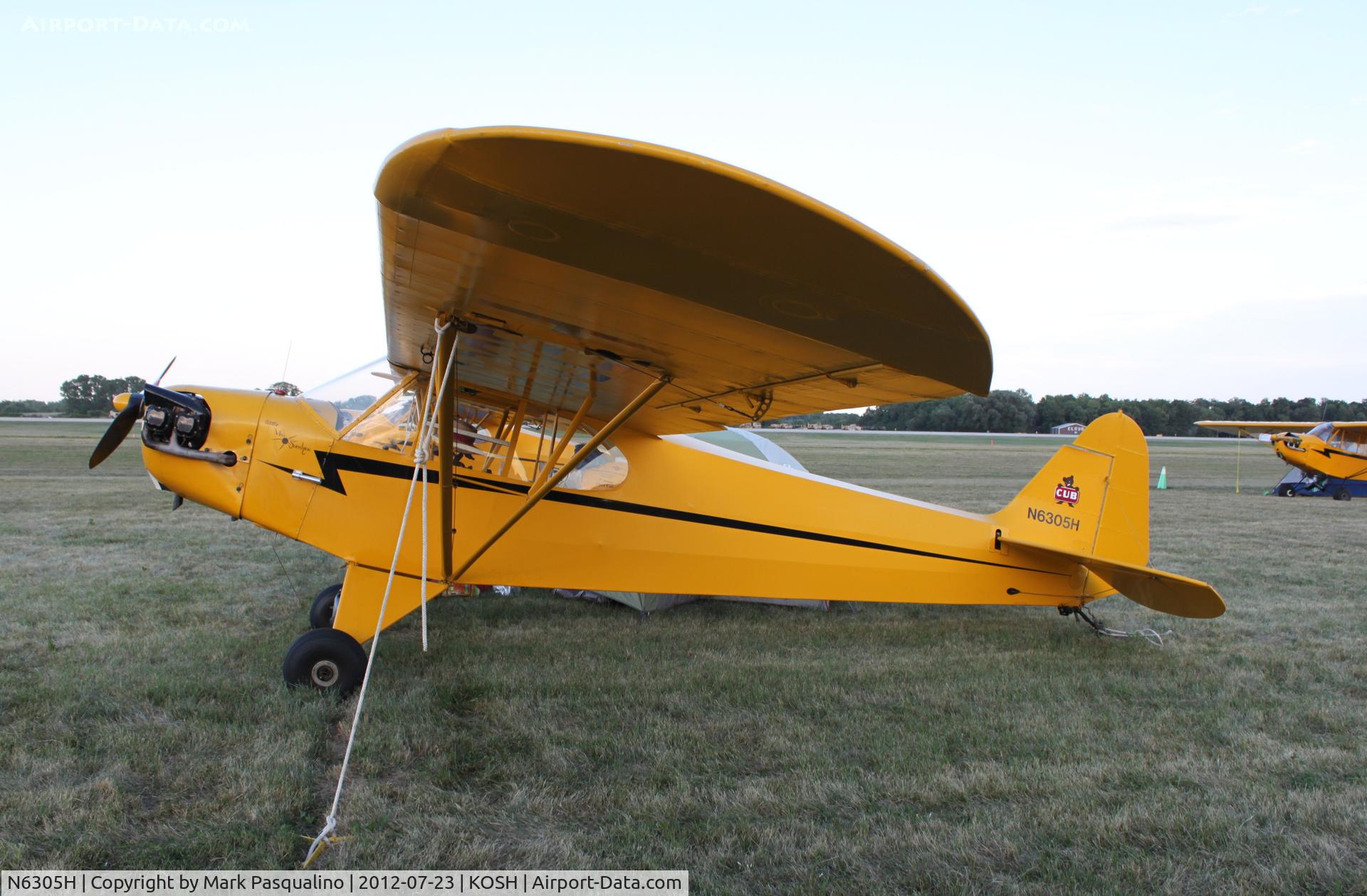 N6305H, 1946 Piper J3C-65 Cub C/N 19485, Piper J3C-65