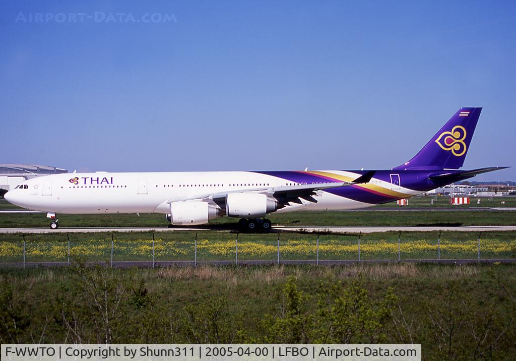 F-WWTO, 2005 Airbus A340-541 C/N 628, C/n 0628 - To be HS-TLB