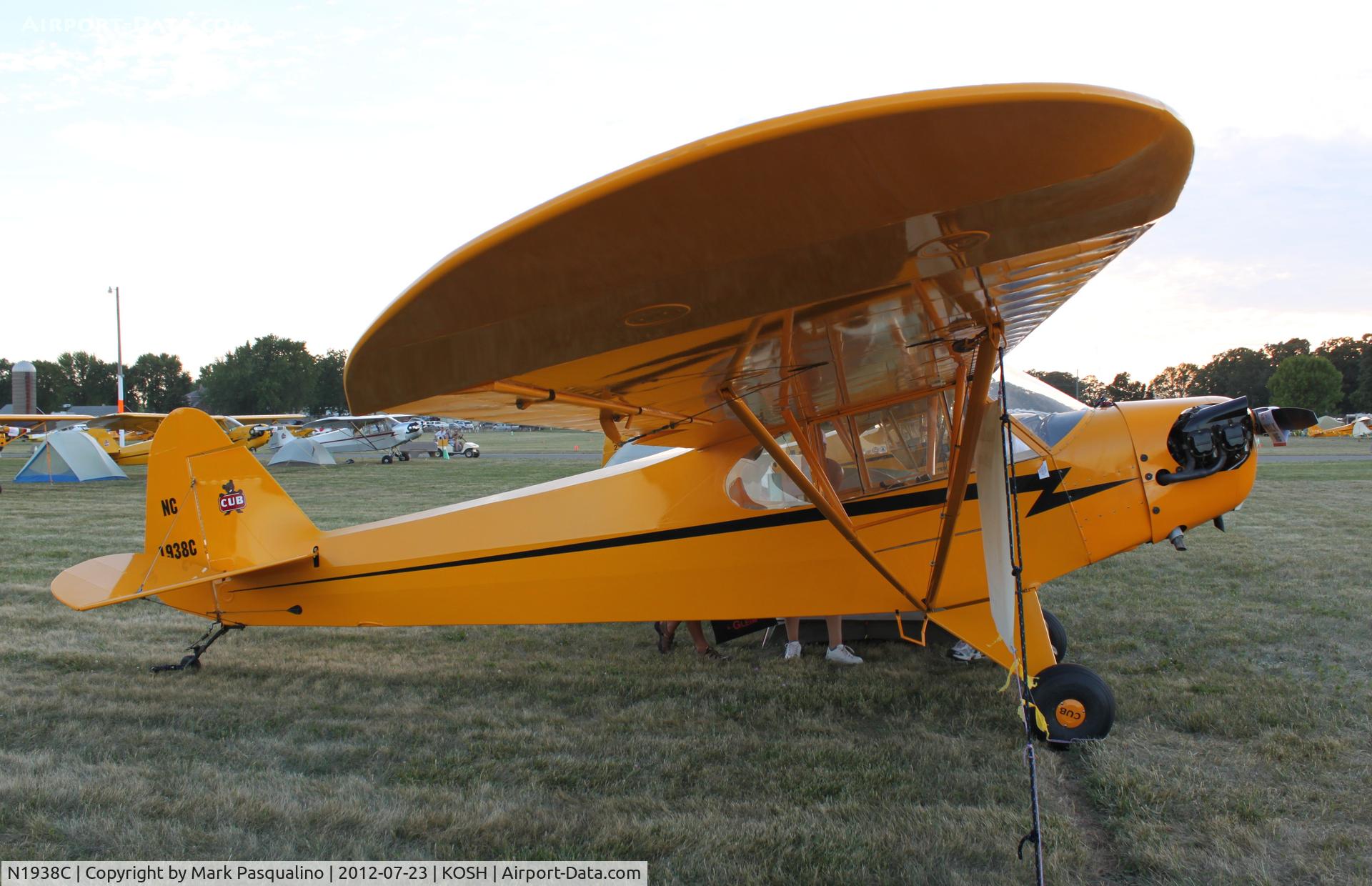 N1938C, Piper J3C-65 Cub Cub C/N 2633, Piper J3C-65