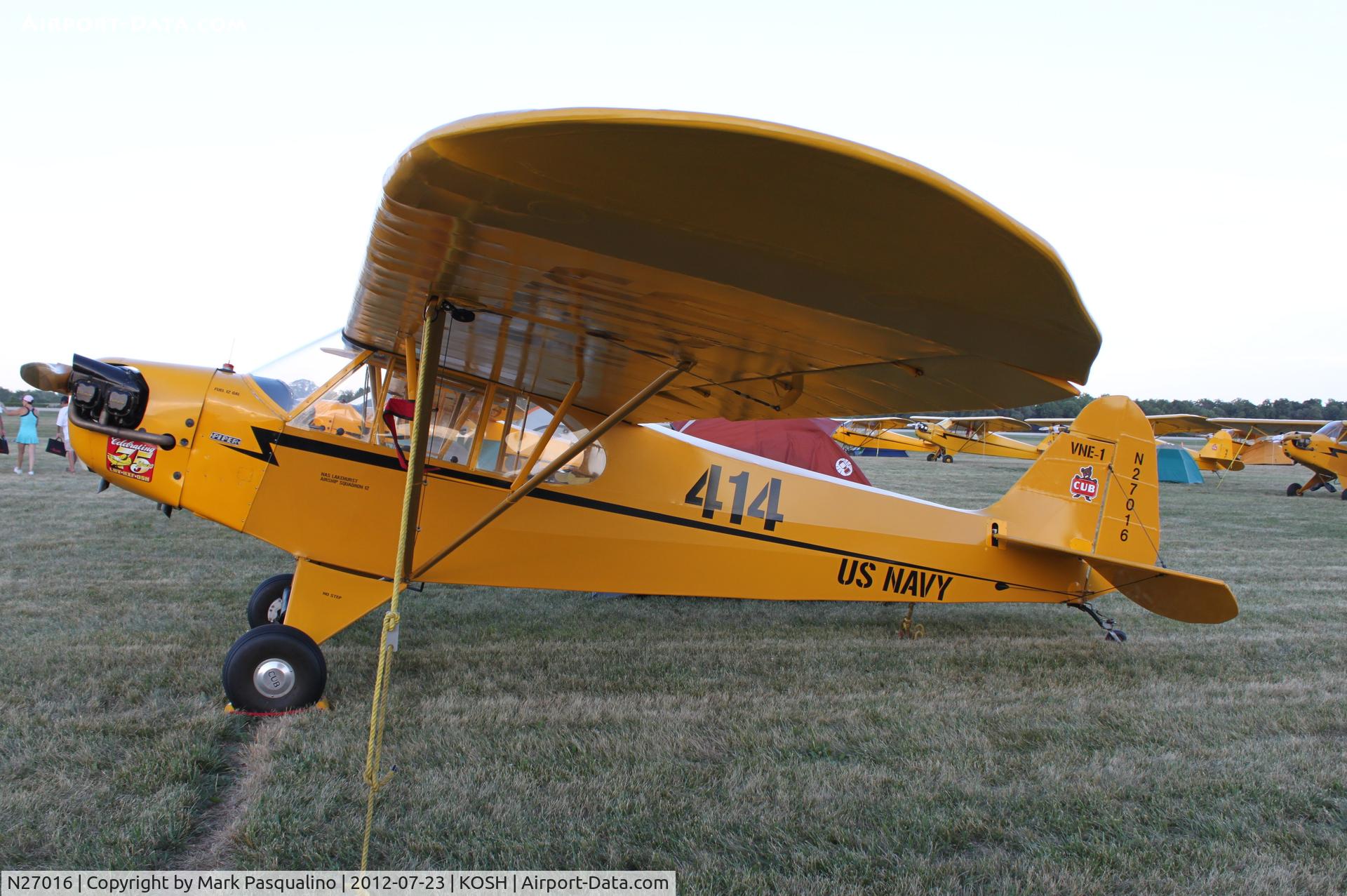 N27016, 1940 Piper J3C-65 Cub Cub C/N 4301, Piper J3C-65