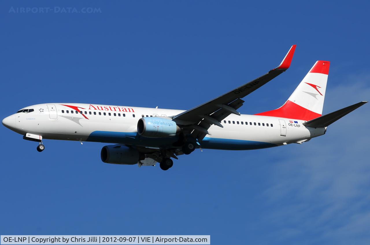 OE-LNP, 2002 Boeing 737-8Z9 C/N 30420, Austrian Airlines
