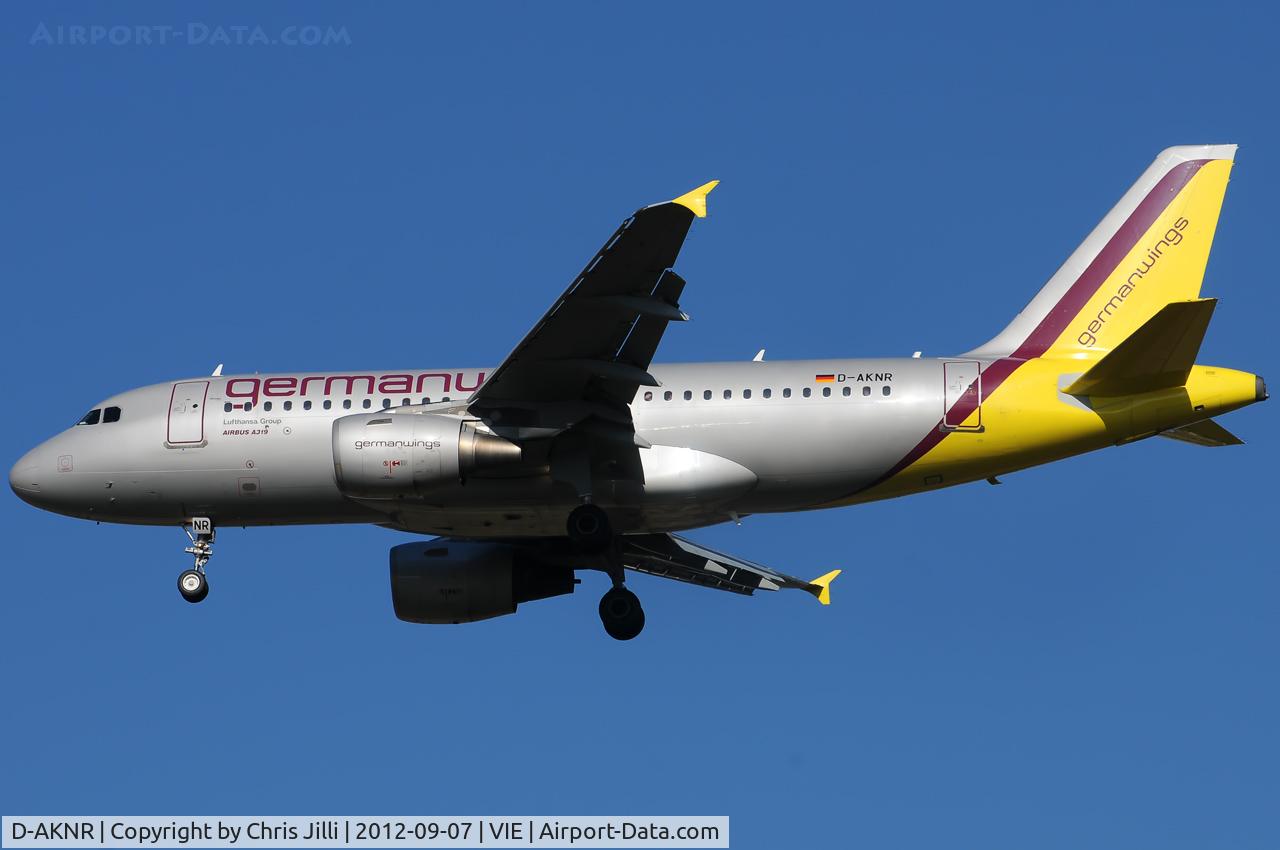 D-AKNR, 2000 Airbus A319-112 C/N 1209, germanwings