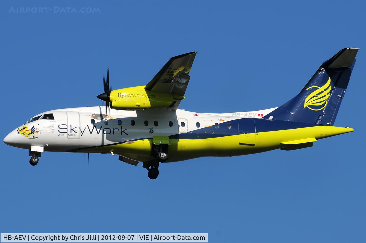 HB-AEV, 1995 Dornier 328-110 C/N 3056, Skywork