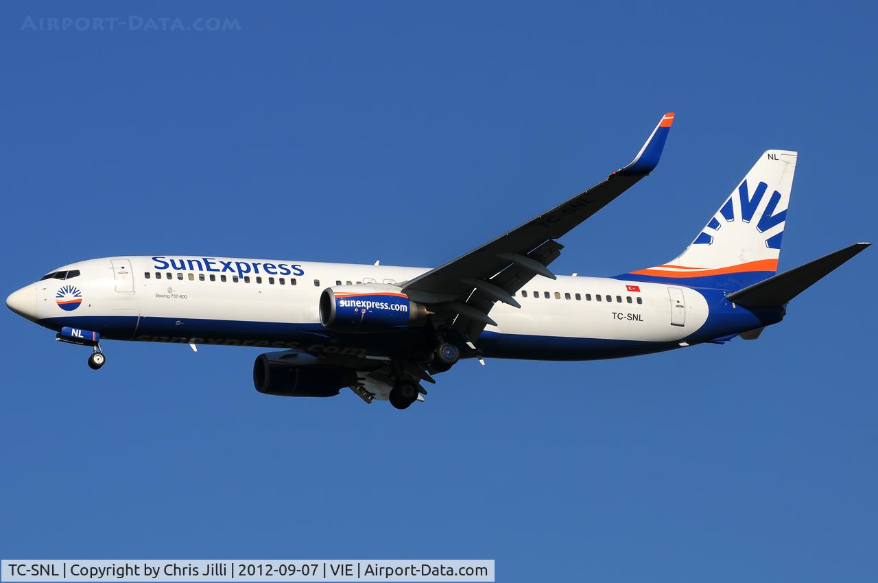 TC-SNL, 2005 Boeing 737-86N C/N 34251, SunExpress