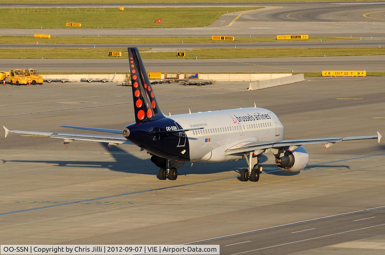 OO-SSN, 2003 Airbus A319-112 C/N 1963, Brussels Airlines