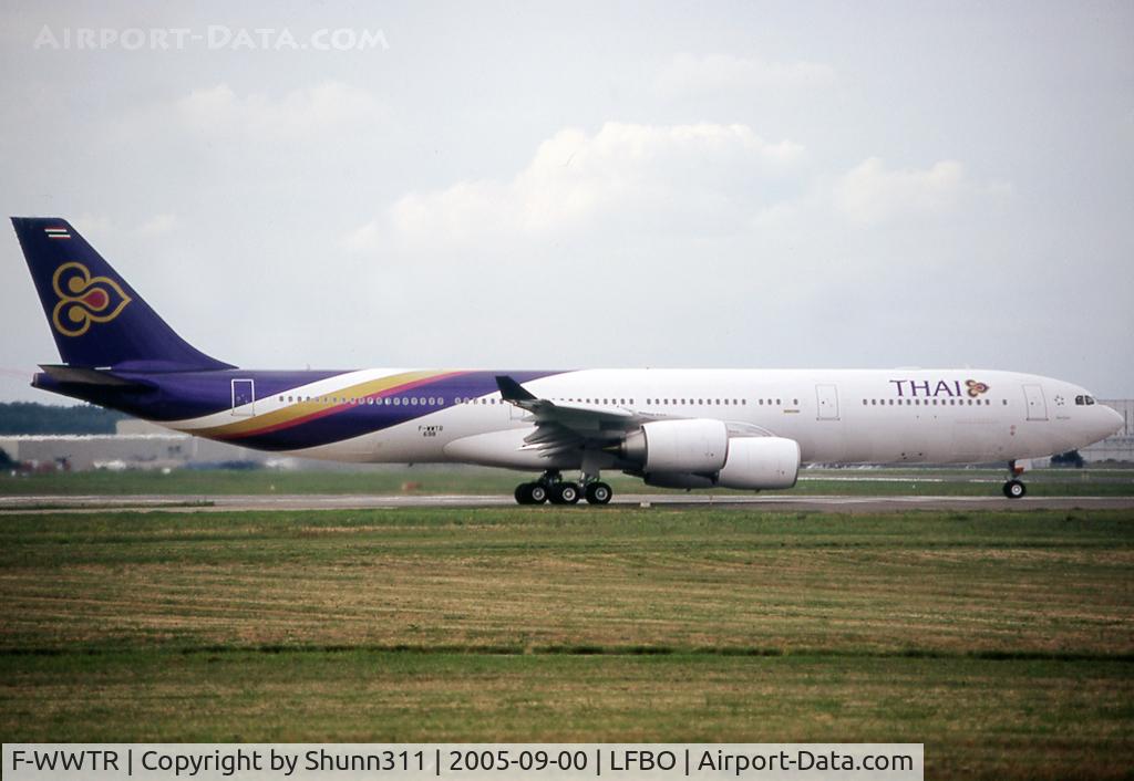 F-WWTR, 2005 Airbus A340-541 C/N 698, C/n 0628 - To be HS-TLC