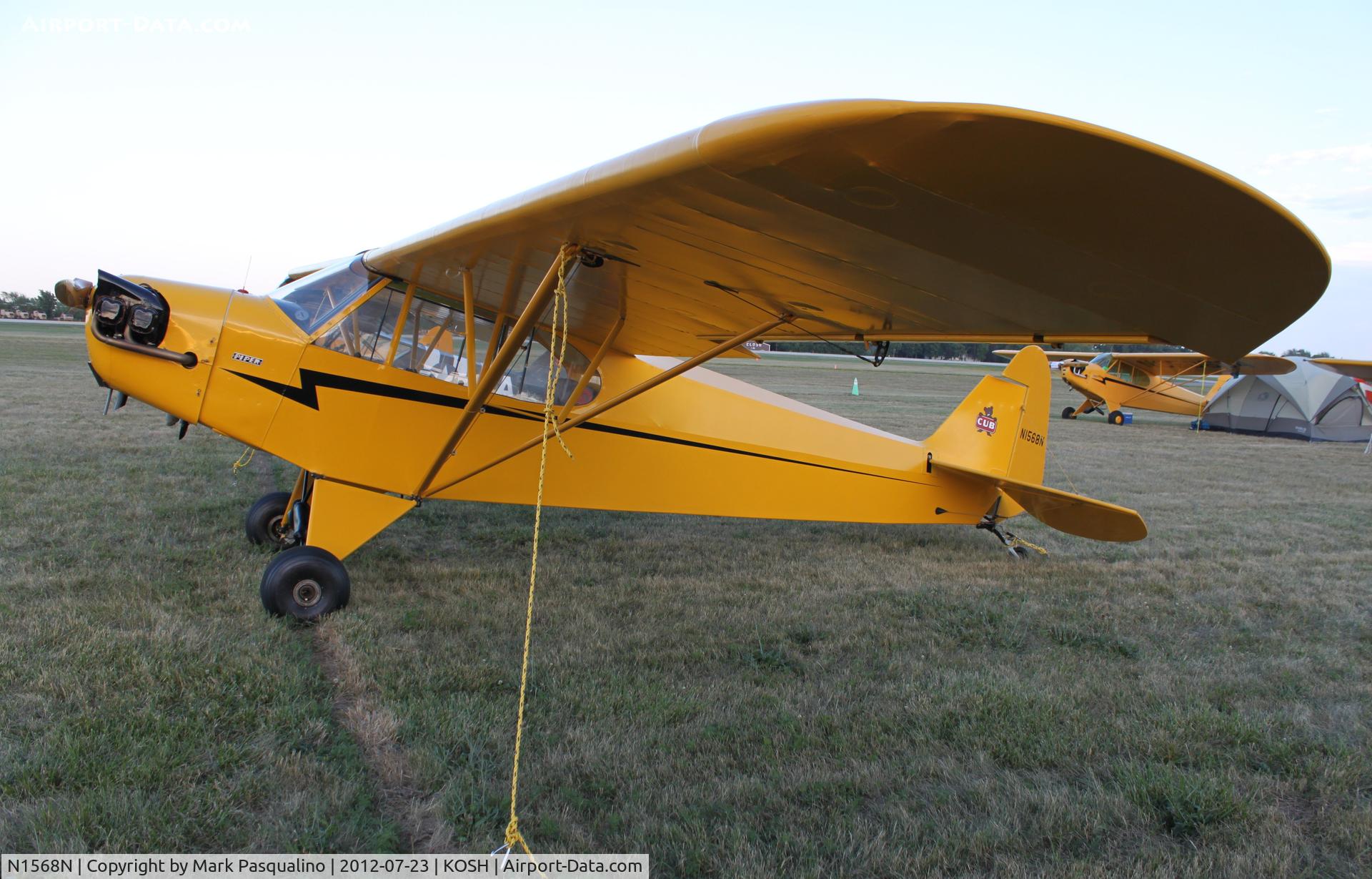 N1568N, 1947 Piper J3C-65 Cub Cub C/N 23101, Piper J3C-65