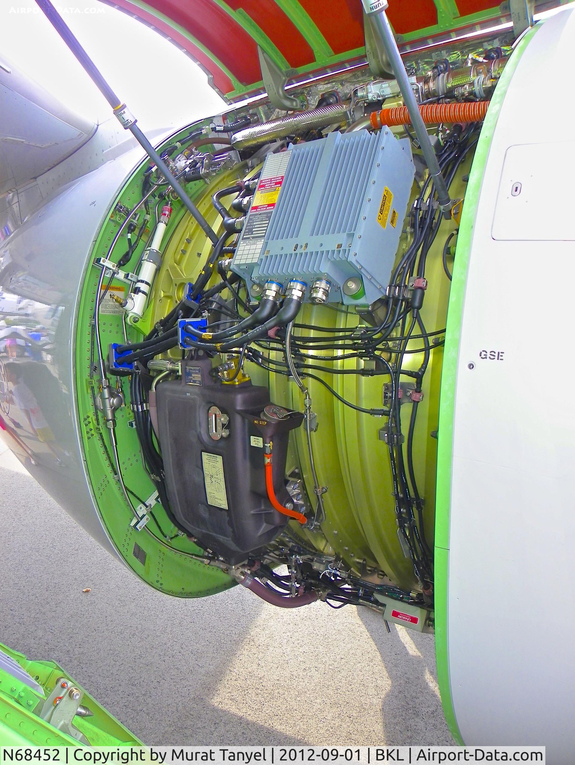 N68452, 2012 Boeing 737-924/ER C/N 40005, One does not always get a chance to see the engine this close (@ the 2012 Cleveland National Air Show).