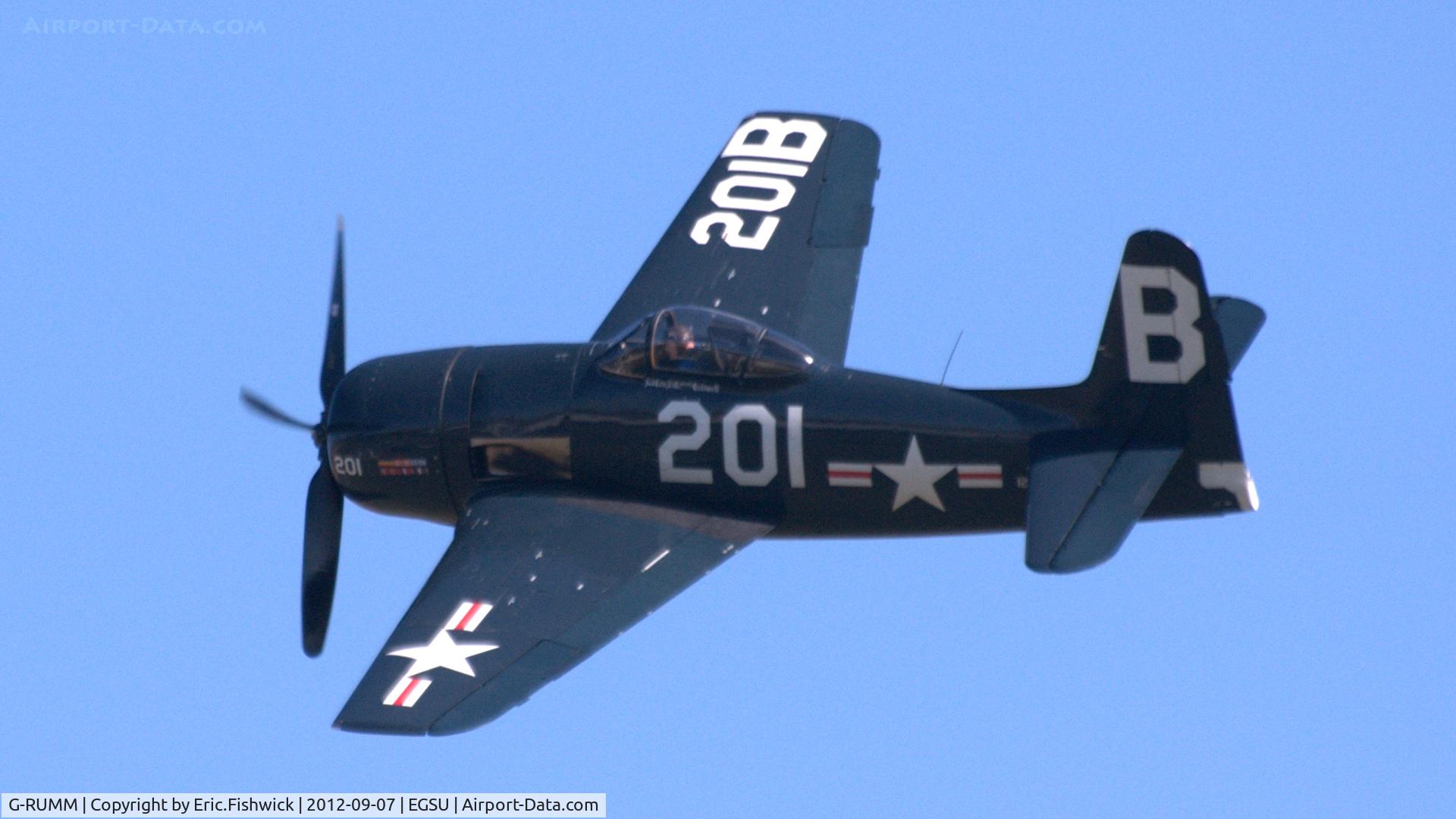 G-RUMM, 1948 Grumman F8F-2 (G58) Bearcat C/N D.1088, 41. G-RUMM at The Imperial War Museum, Duxford.