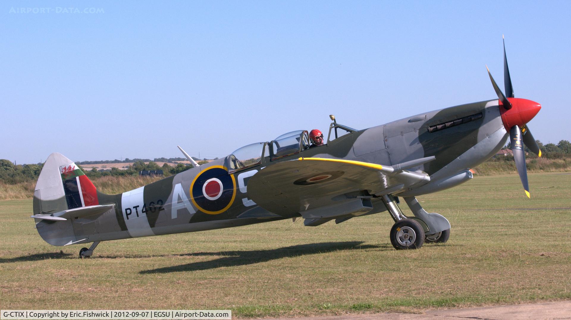 G-CTIX, 1944 Supermarine 509 Spitfire TR.IX (HF.IXe) C/N Not found G-CTIX, 2. G-CTIX at The Imperial War Museum, Duxford, Sept. 2012.