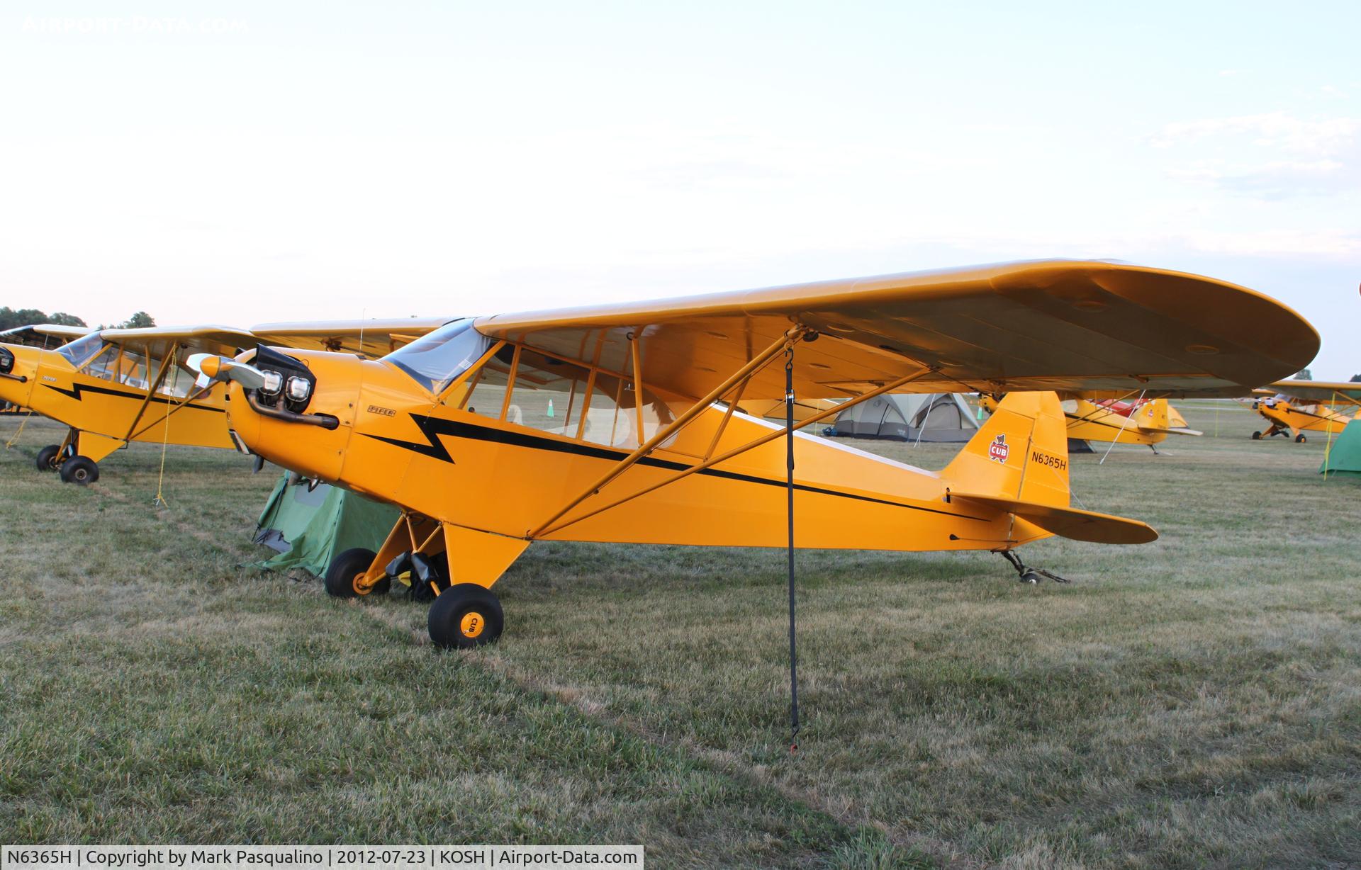 N6365H, 1946 Piper J3C-65 Cub C/N 19545, Piper J3C-65