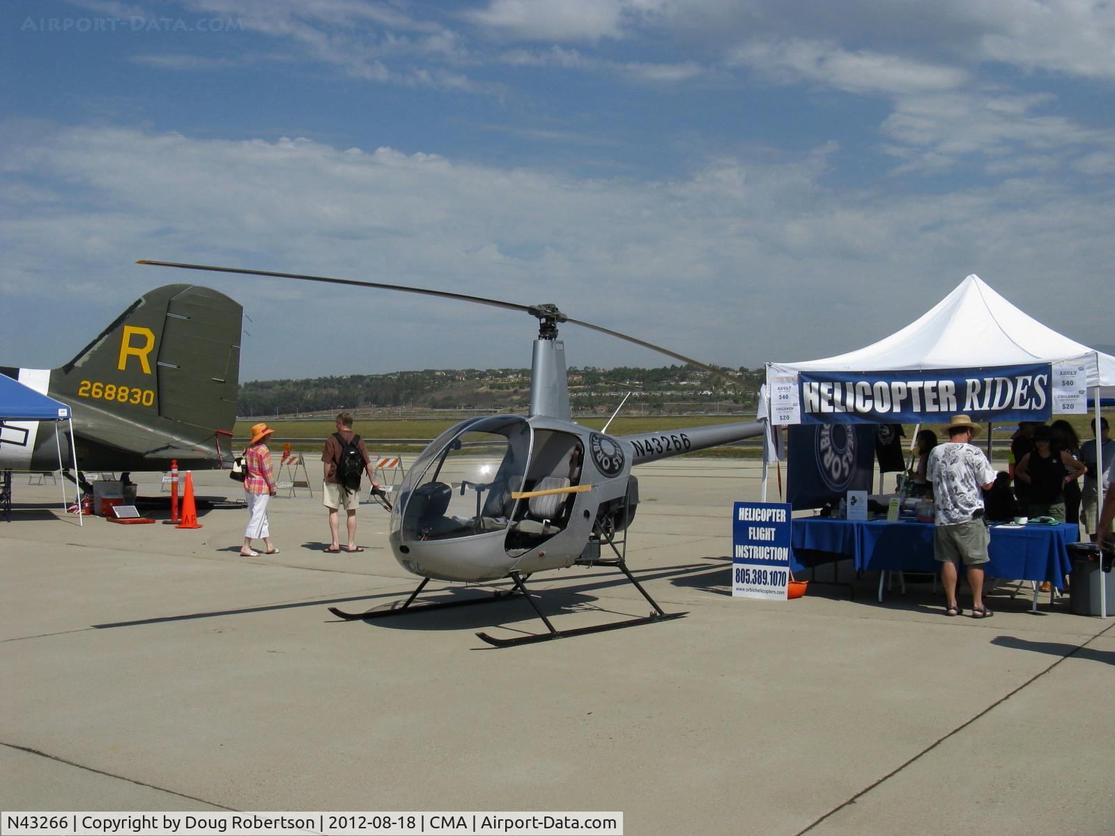 N43266, 1990 Robinson R22 Beta C/N 1268, 1990 Robinson R22 BETA, Lycoming O-320-BC, selling rides