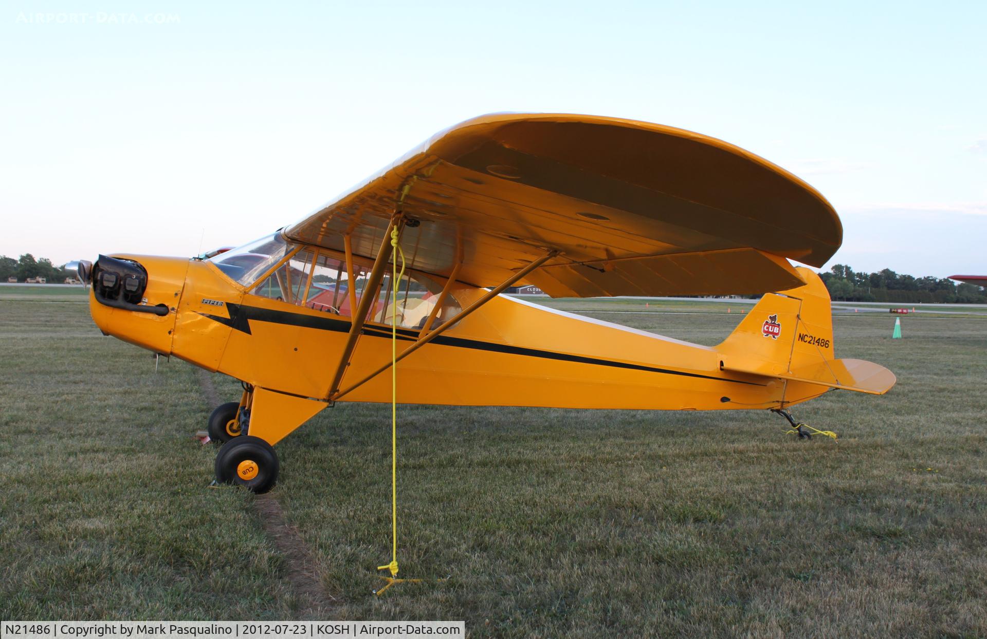 N21486, 1938 Piper J3F-60 C/N 2342, Piper J3F-60