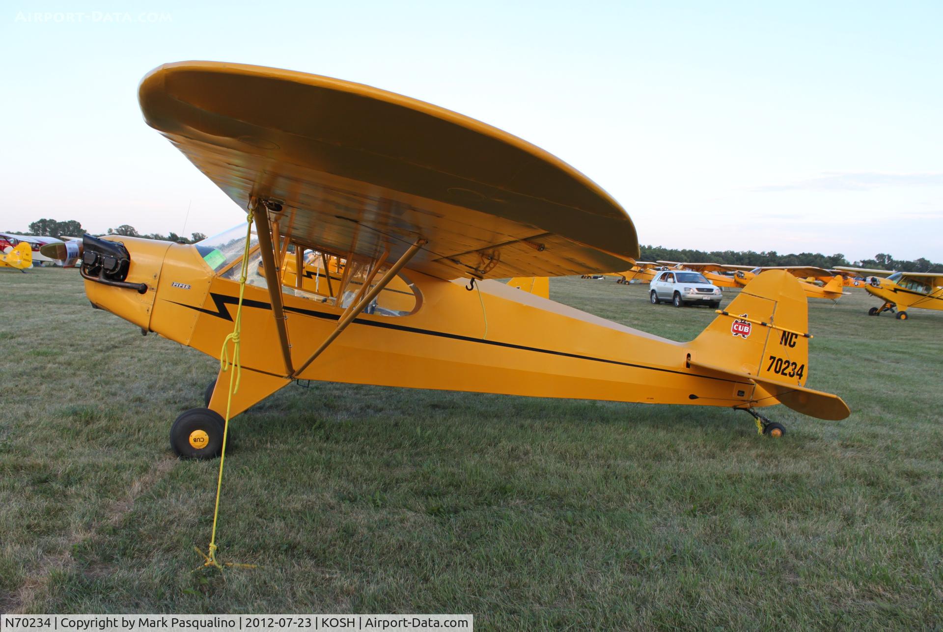 N70234, 1946 Piper J3C-65 Cub Cub C/N 17210, Piper J3C-65