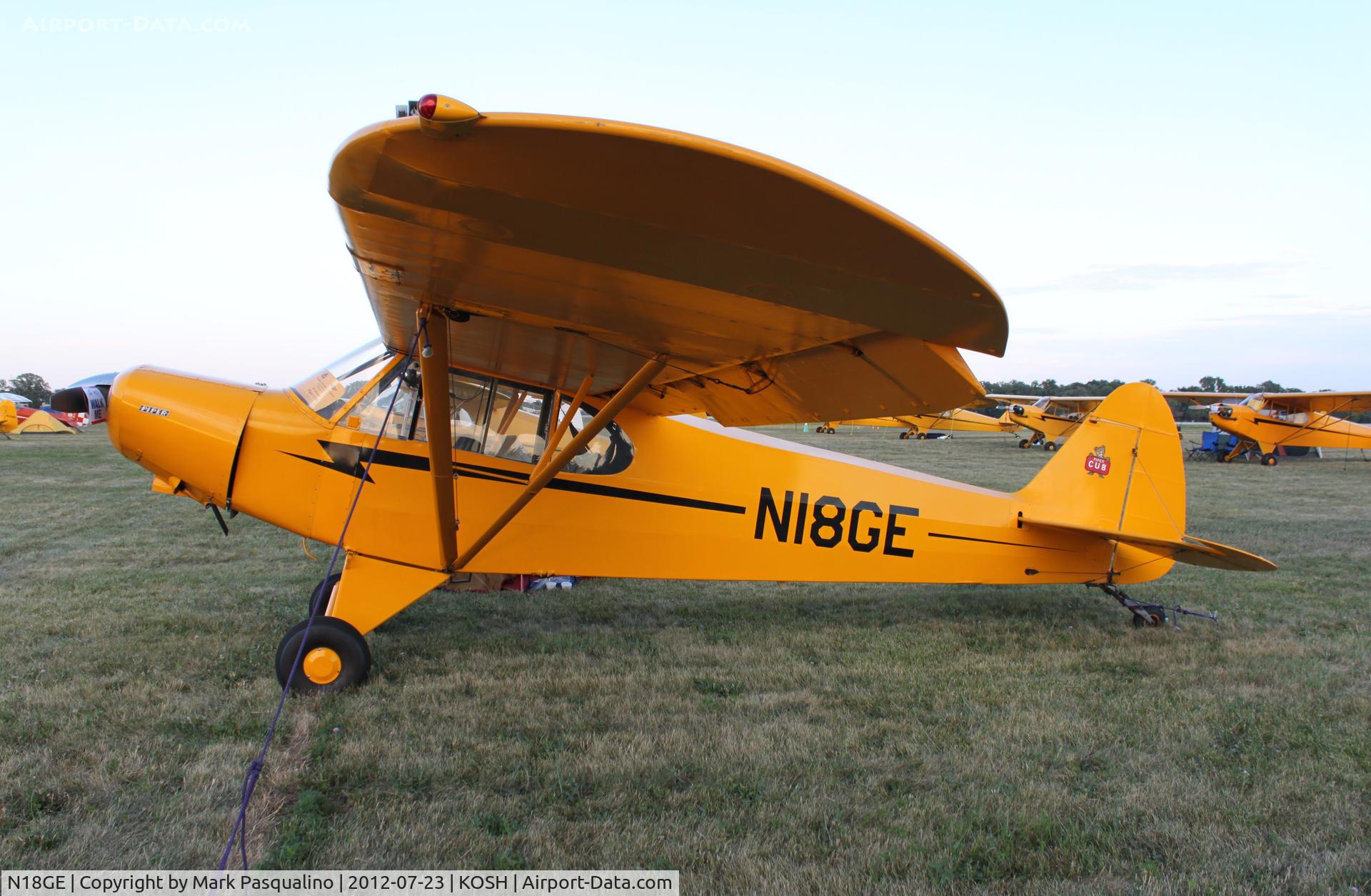 N18GE, 1950 Piper PA-18-105 SPECIAL C/N 18-227?, Piper PA-18-105 Special