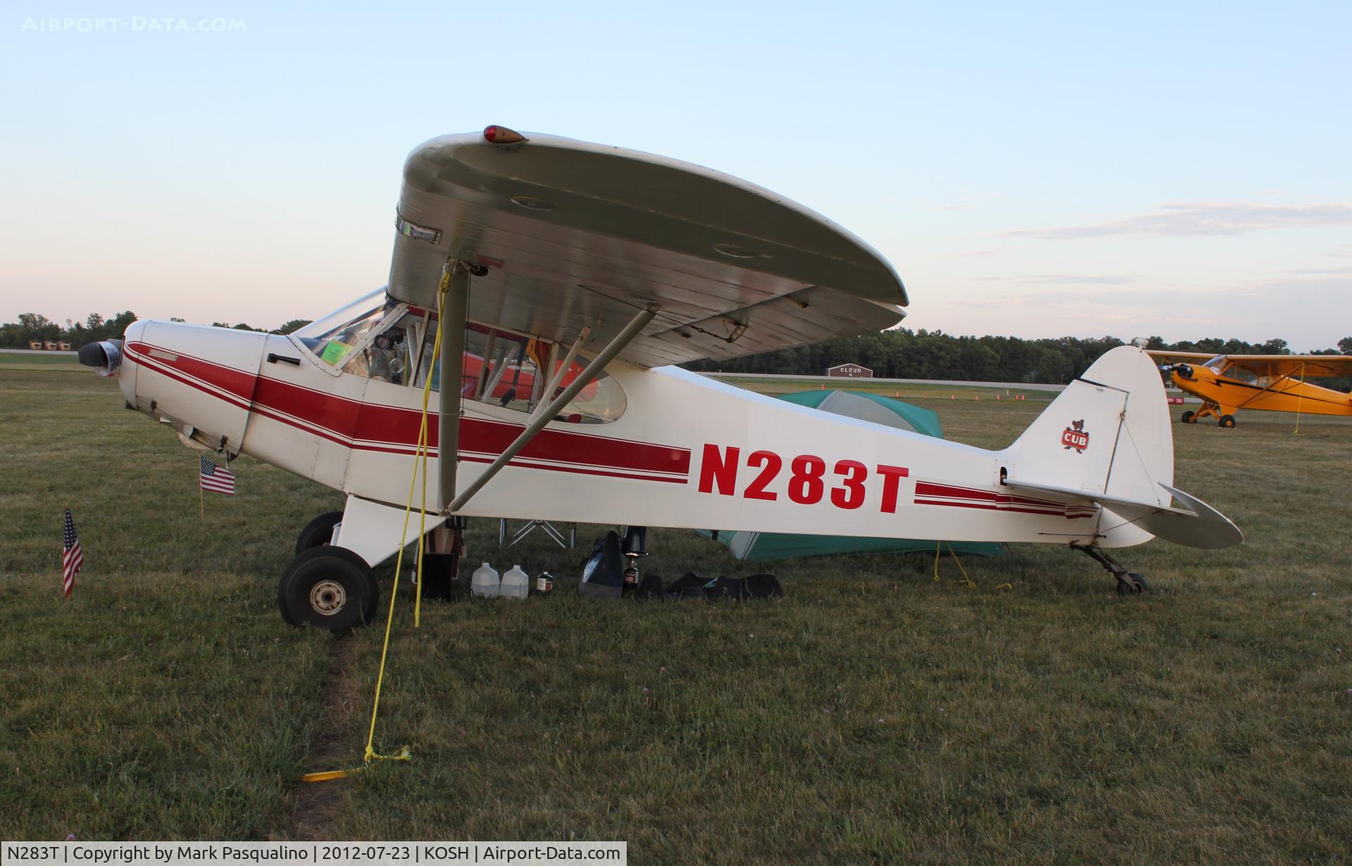 N283T, 1953 Piper PA-18-105 Special C/N 18-2397, Piper PA-18-105 Special