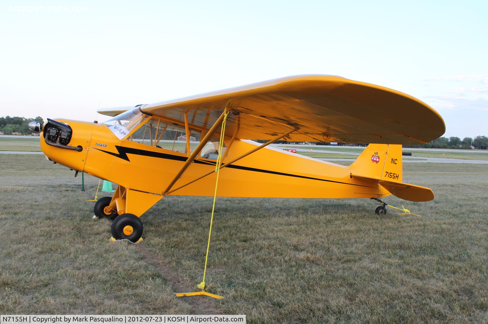 N7155H, 1946 Piper J3C-65 Cub C/N 20409, Piper J3C-65