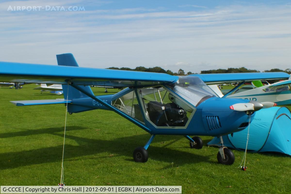 G-CCCE, 2003 Aeroprakt A-22 Foxbat C/N PFA 317-14002, at the LAA Rally 2012, Sywell