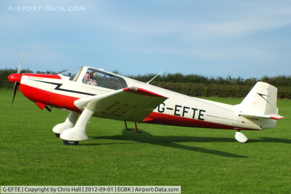 G-EFTE, 1961 Bolkow Bo-207 C/N 218, at the LAA Rally 2012, Sywell