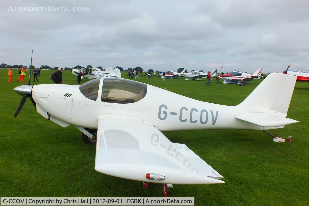 G-CCOV, 2004 Europa XS Monowheel C/N PFA 247-13998, at the LAA Rally 2012, Sywell