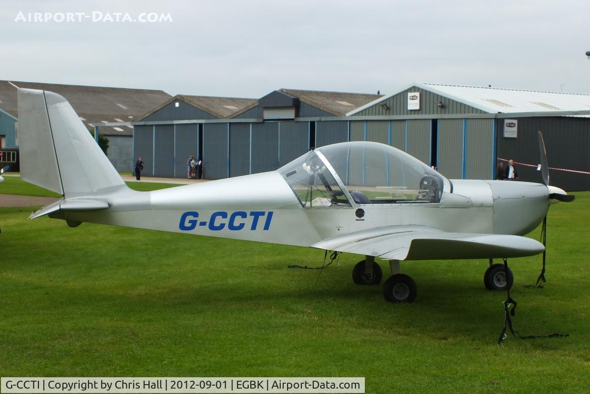 G-CCTI, 2004 Cosmik EV-97 TeamEurostar UK C/N 2009, at the LAA Rally 2012, Sywell